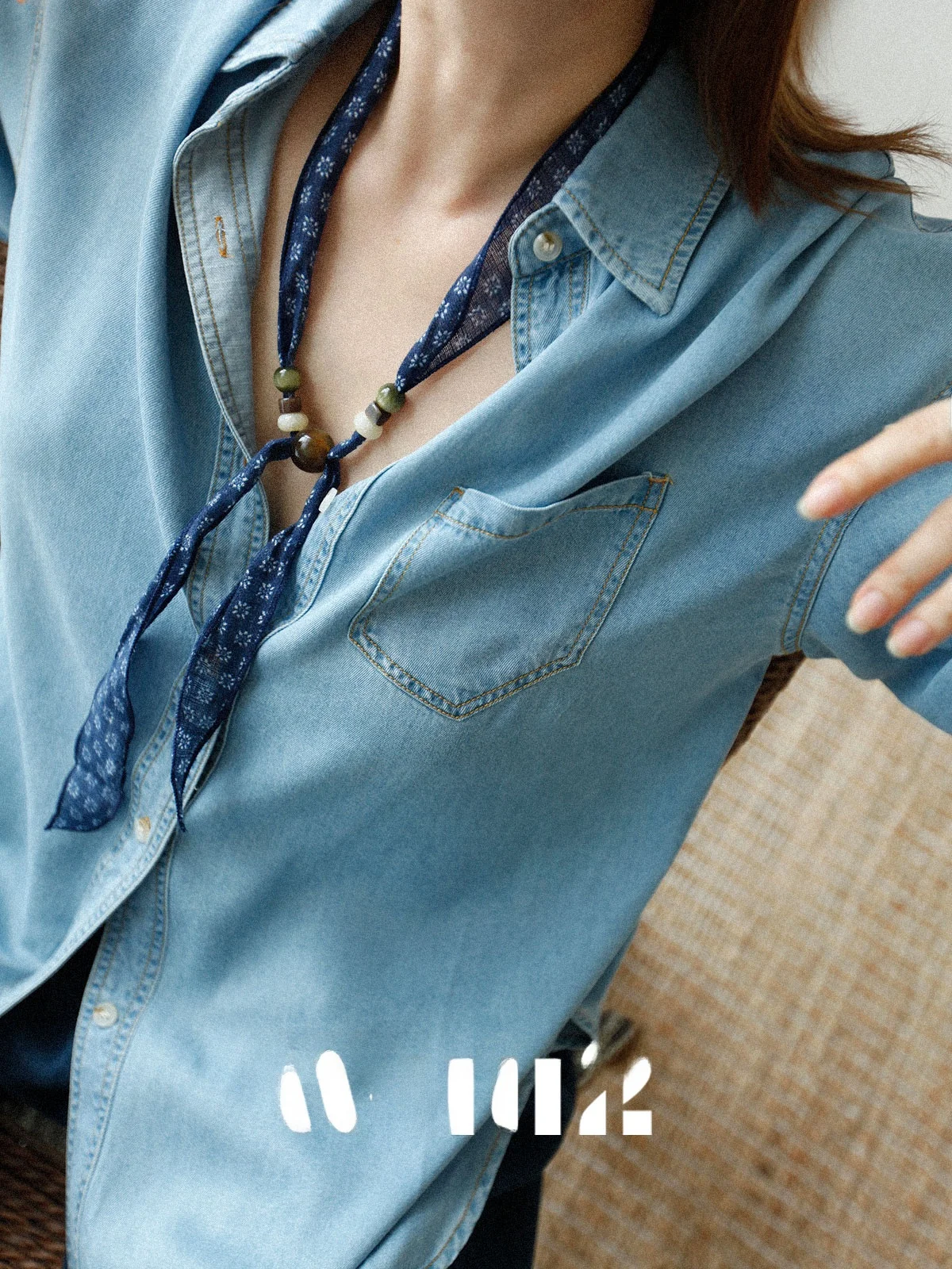 

Винтажная женская рубашка Wuu2 из ультрамягкого лиоцелла, с длинным рукавом, свободного кроя, драпированная, с эффектом омоложения, синяя, модная женская блузка