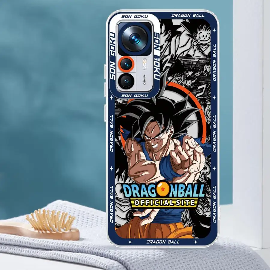 حافظة لهاتف شاومي ريدمي نوت A4 12S 9S 10S 10Lite 11S 9 10 11 Pro 13C 14C 12 13 14 Pro Plus غطاء هاتف ناعم لعبة دراغون بول أنيمي سون