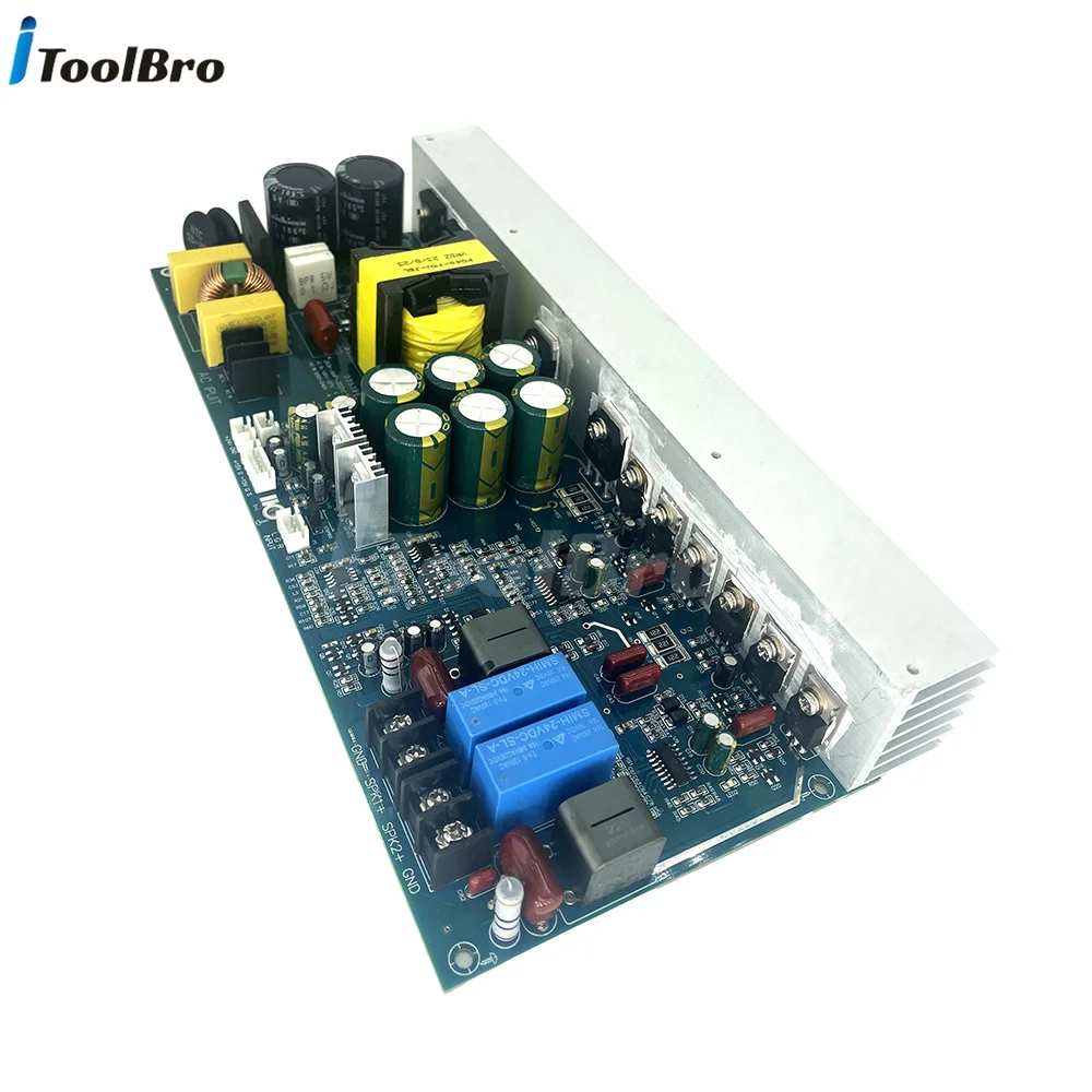 500W+500W Digital Power Amplifier Board Stereo Power Amp Board with Switching Power Supply