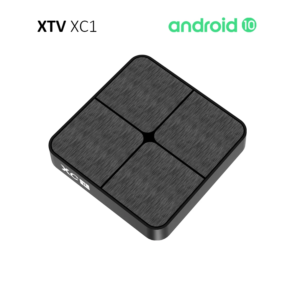 XTV XC1 Android 10 Stalker IP Streaming TV Box يدعم Xtream 4K HEVC H.265 BT5 WiFi5 2G 16G OTT فك التشفير