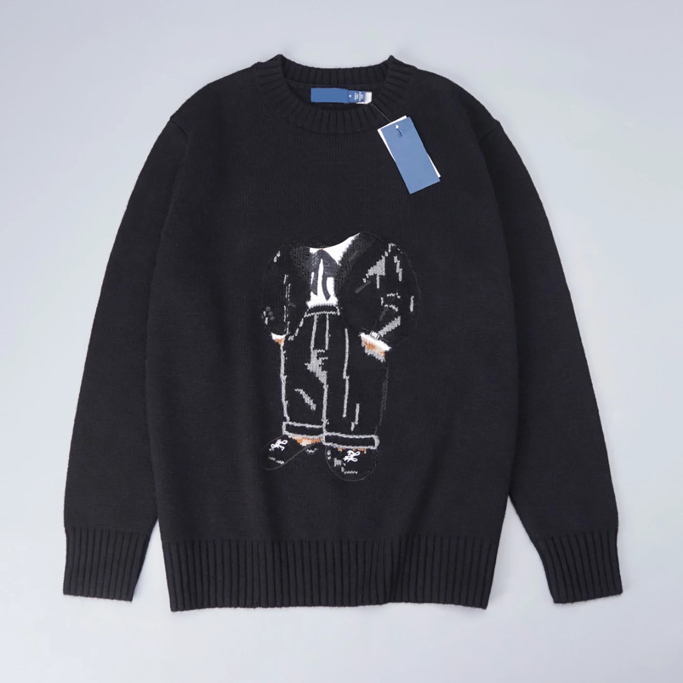 

Cartoon Knitted Woolen Sweater for Women Long Sve round Ne Summer Faion Ladies Knitwear Casual Comfortable Fit