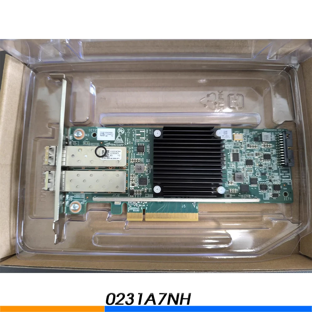 For H3C 620F 0231A7NH for Mellanox CX4 MCX4121A-ACAT 25G Dual Port 10 Gigabit Network Card