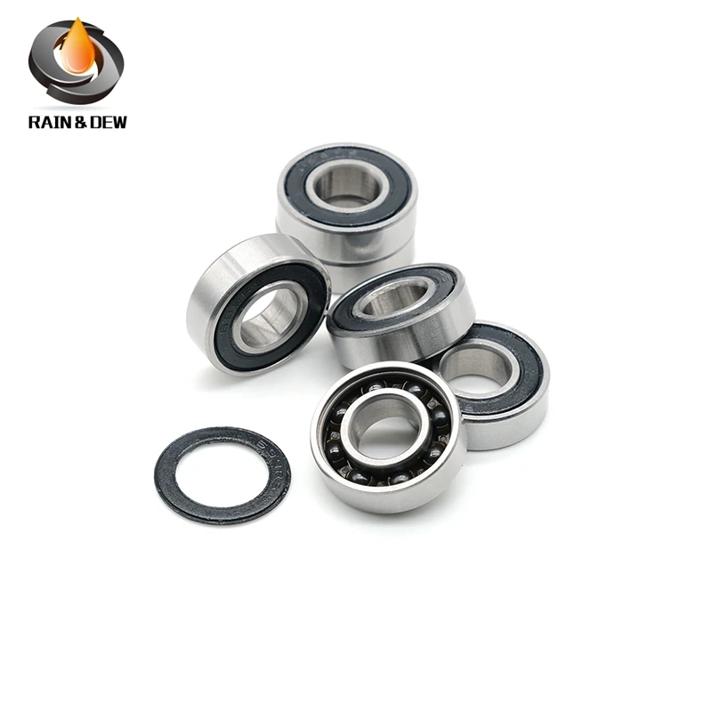 1Pcs 699 Hybrid Ceramic Bearing 9*20*6 mm ABEC-7 Industry Motor Spindle 699HC Hybrids Si3N4 Ball Bearings 3NC 699RS