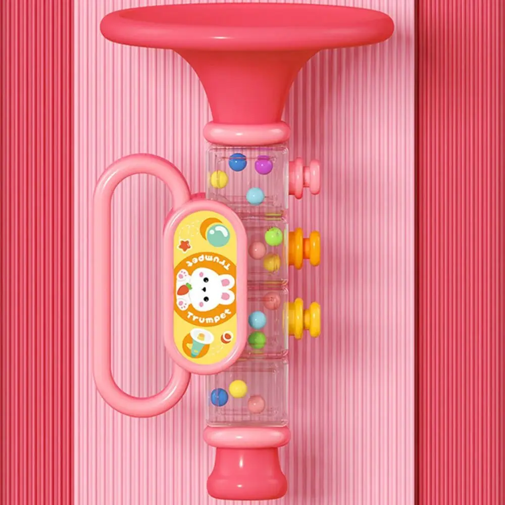 Ferramenta musical pai-filho coelho crianças trompete instrumento musical educação precoce iluminação musical