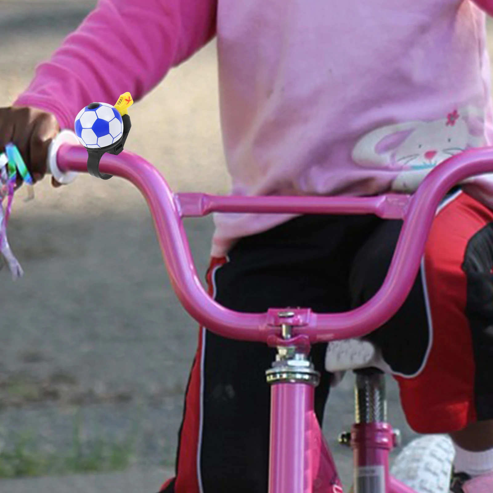 Bicycle Soccer Ball Bell Loud Aluminum Alloy Durable Compact Safety Warning Bell Mountain Road Bike Road Bike Accessory