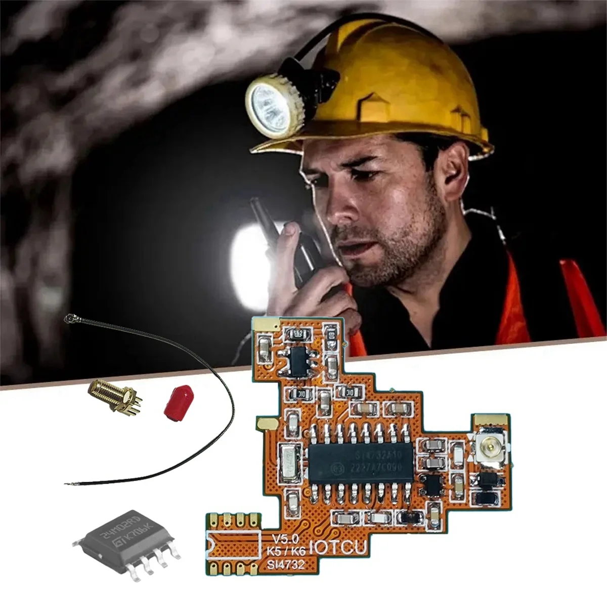 

2 шт. SI4732 V5.0 модуль FPC + чип 2 м для Quansheng UV K5 K6 HF коротковолновый полнодиапазонный прием/однополосный прием HYP