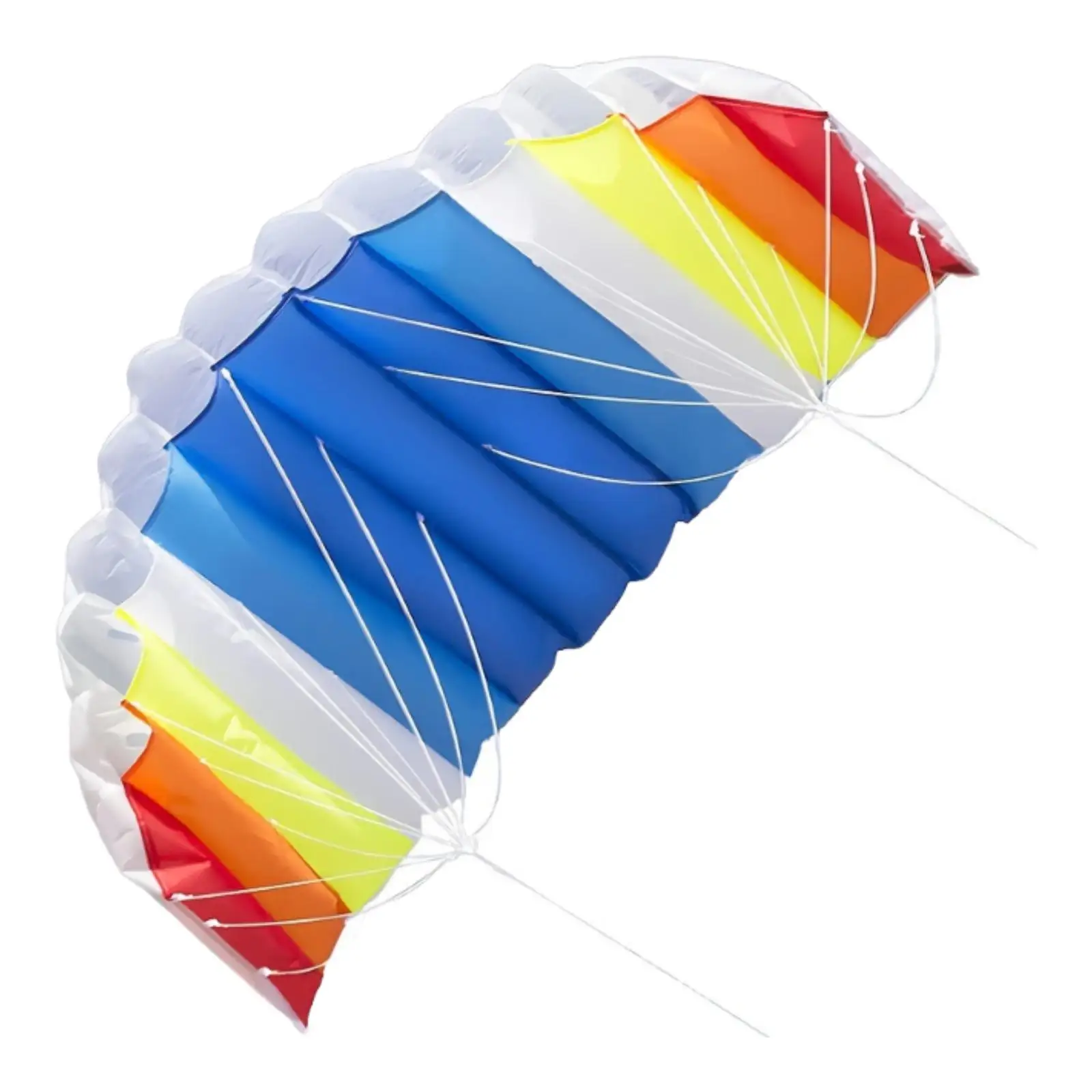 Parachute Stunt Kite Double Line 1.55M Kitesurfing for Games Sports Seaside