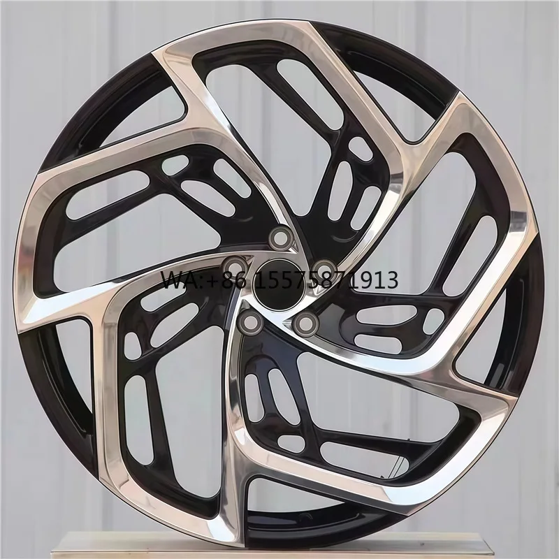 

Custom Forged Aluminium Alloy Car Wheels 16-24 Inches New 20mm/30mm/40mm ET Black Finish Multi Spoke Design