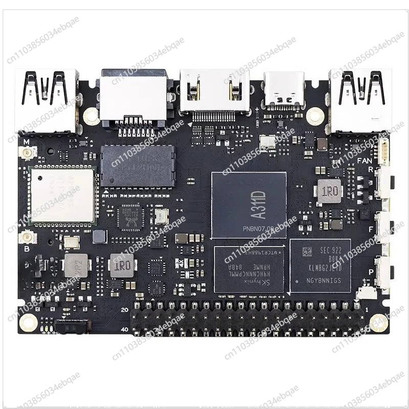 

Комплект платы расширения VIM3 с модулем 4G, процессором Amlogic A311D и NPU для разработки на Deepin