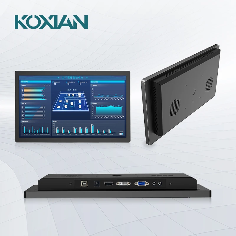 

19 21.5 23.6 27 Inch Business Terminal Touch Screen Display Supports Wall Mounted Bracket Installation