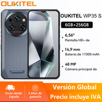 Oukitel WP35 S 6GB + 256GB 11000mAh Android Cellphones Mobile Phone 48MP Rear Camera Smartphone Business Phone