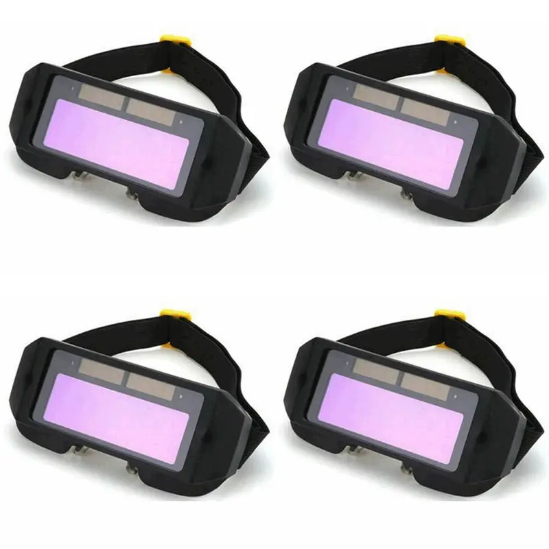 BHBD-4X Auto Darkening Welding Helmet Durable Automatic Light Change Anti-Glare Eyes Shied Goggle Glasses Masks Autos Shades