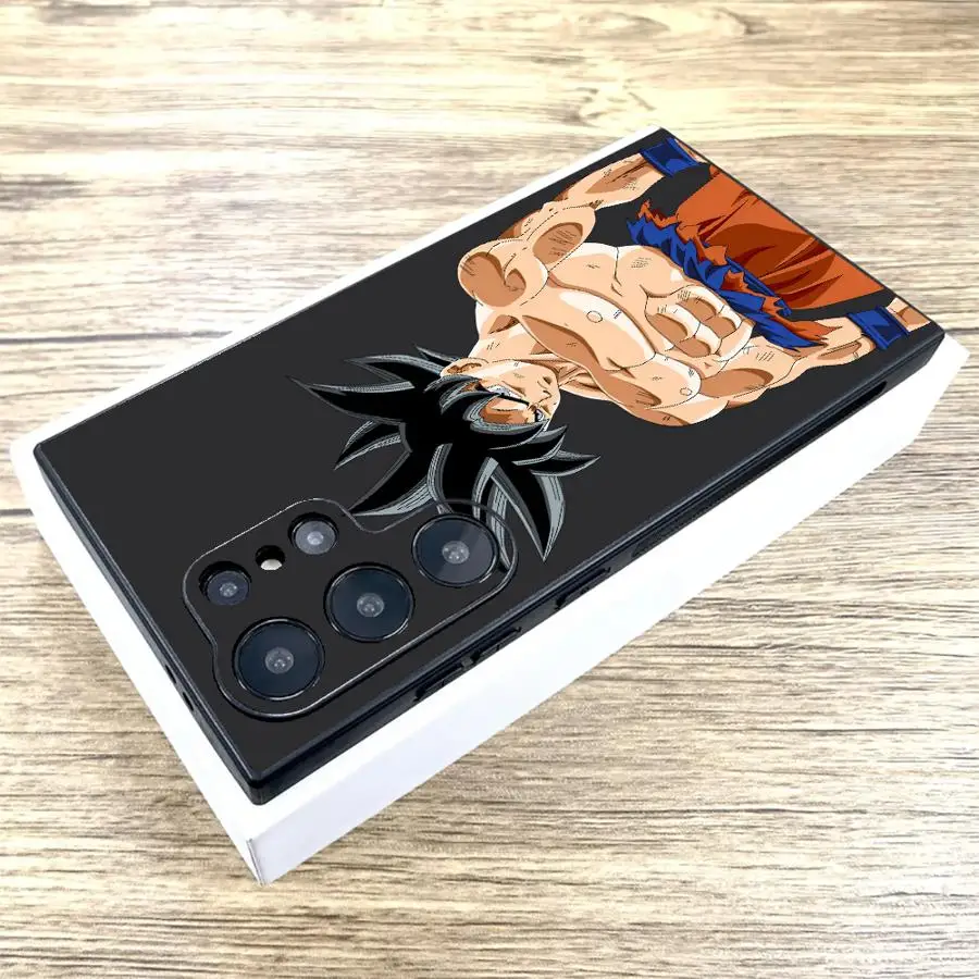 Funda Dragon Ball Zamasu Son Goku para Samsung Galaxy Note S9 9 8 20 Ultra S10 10 Plus S8 funda de teléfono suave negra