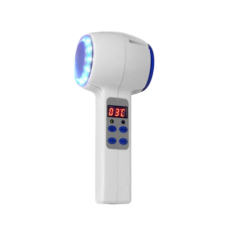 

Beauty instrument blue light hot and cold hammer chilled cold light soothing cold therapy introduction Yu Shuxin shrinking