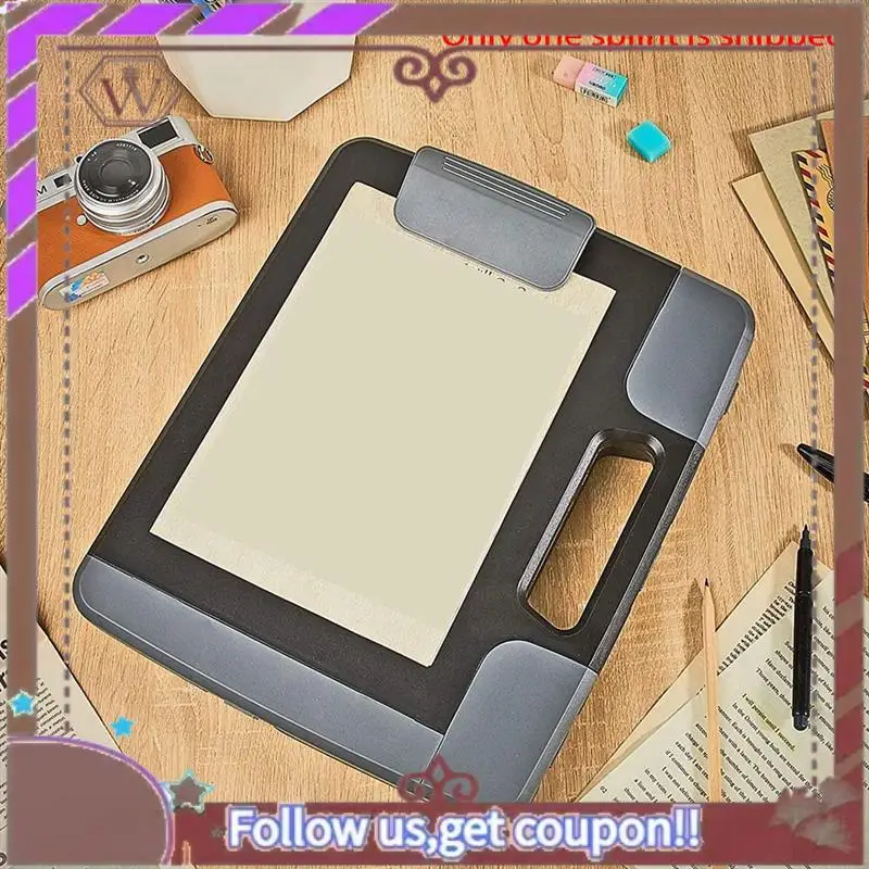 أحدث حافظة سوداء مع حافظة تخزين بلاستيكية مع مقبض تخزين البناء الموثق 14.4X12.1X2.44 بوصة