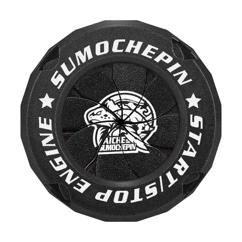 Start Stop Button Cover Anti-Scratch Car Start Engine Protector Auto Switches Caps Zinc Alloy Ignition Button Protector