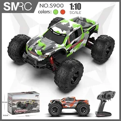 SMRC 2023 nowy 1:10 4x4 skala RC 55 KM/H szybkobieżne zabawki wspinaczkowe dla chłopców zdalnie sterowanym samochodowym 2.4G 4WD Off Road Monster Truck