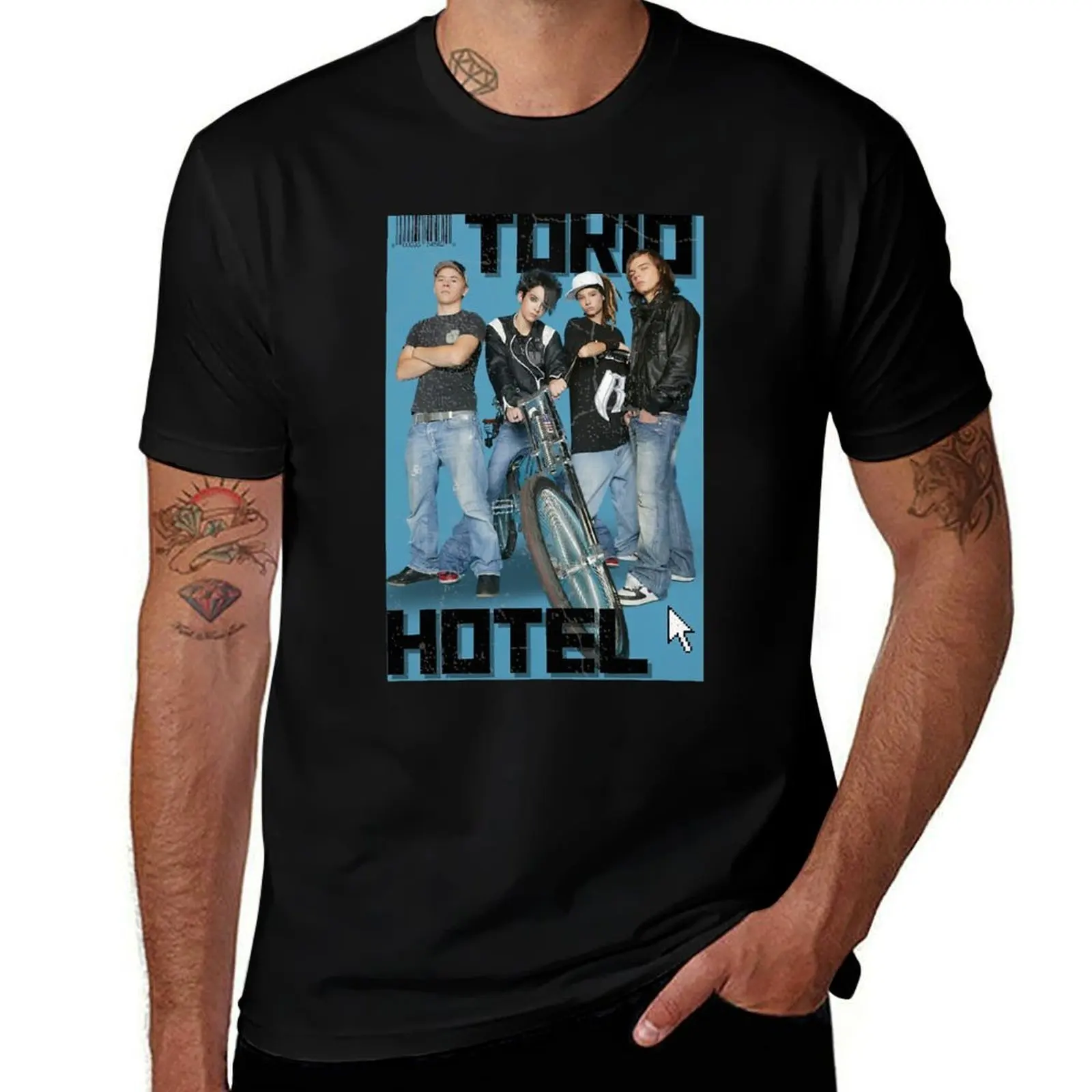 Tokio Hotel T-Shirt Fashion Letter Print T-Shirt