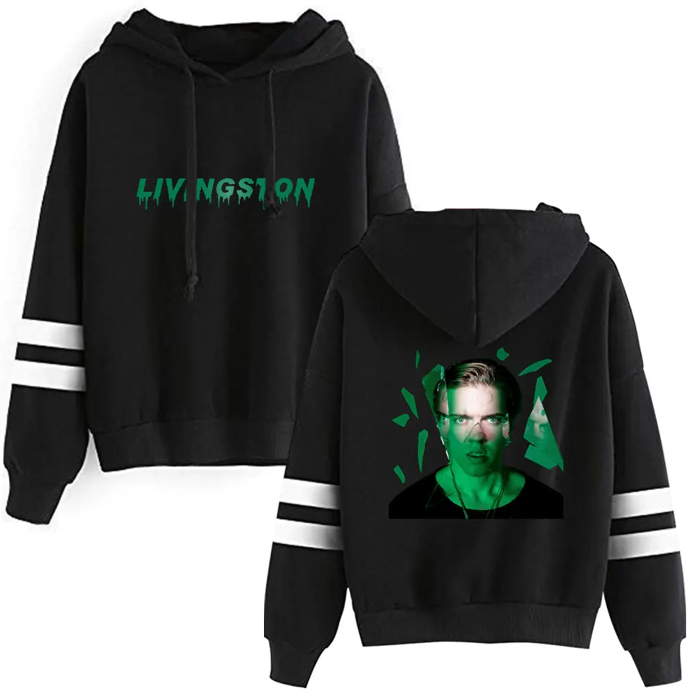

Livingston 2024 Tour Pocketless Parallel Bars Sleeve Sweatshirt Long-Sleeved Pullover Man/Woman Hoodies