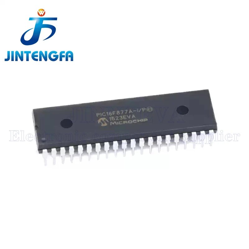 Original PIC16F877A-I/P DIP-40 8-bit CMOS Microcontroller Chip JINNTEVA