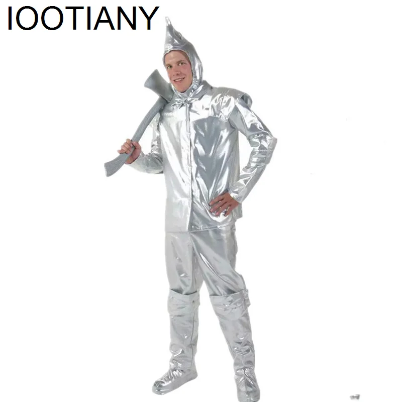 Косплей, новая одежда для всей семьи, детский сад, одежда для родителей и детей для девочек и мальчиков, жестяной человек, сценический костюм, карнавальный комплект