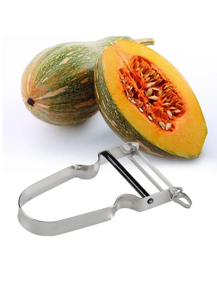 3-in-1 Stainless Steel Kitchen Tool - Peeler, Grater & Scraper for Vegetables/Potatoes/Fruits〔2025E〕