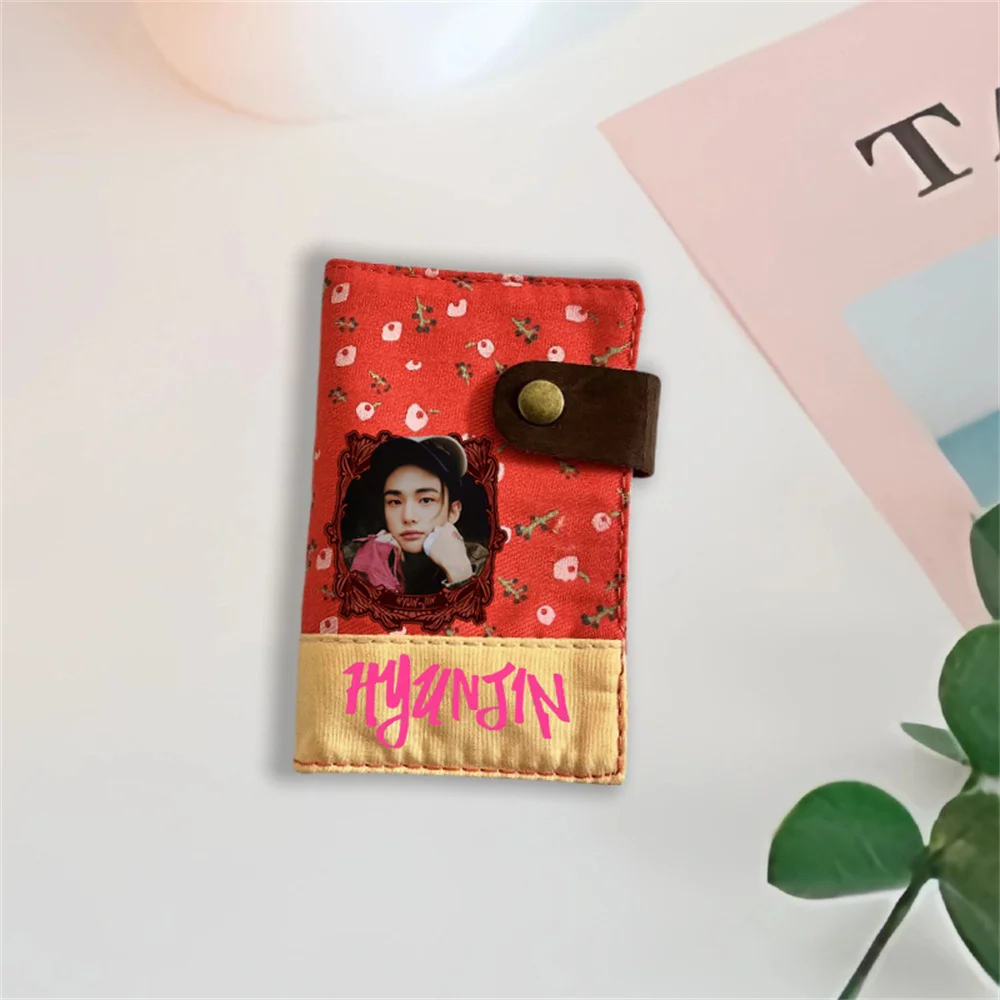 Kpop Idol INS Style Cute Minimalist Card Bag, Seo Disco-Bin, HyunJin Felix, Bangchan, Kim seung min, Garçons et Bol 03/Supplies