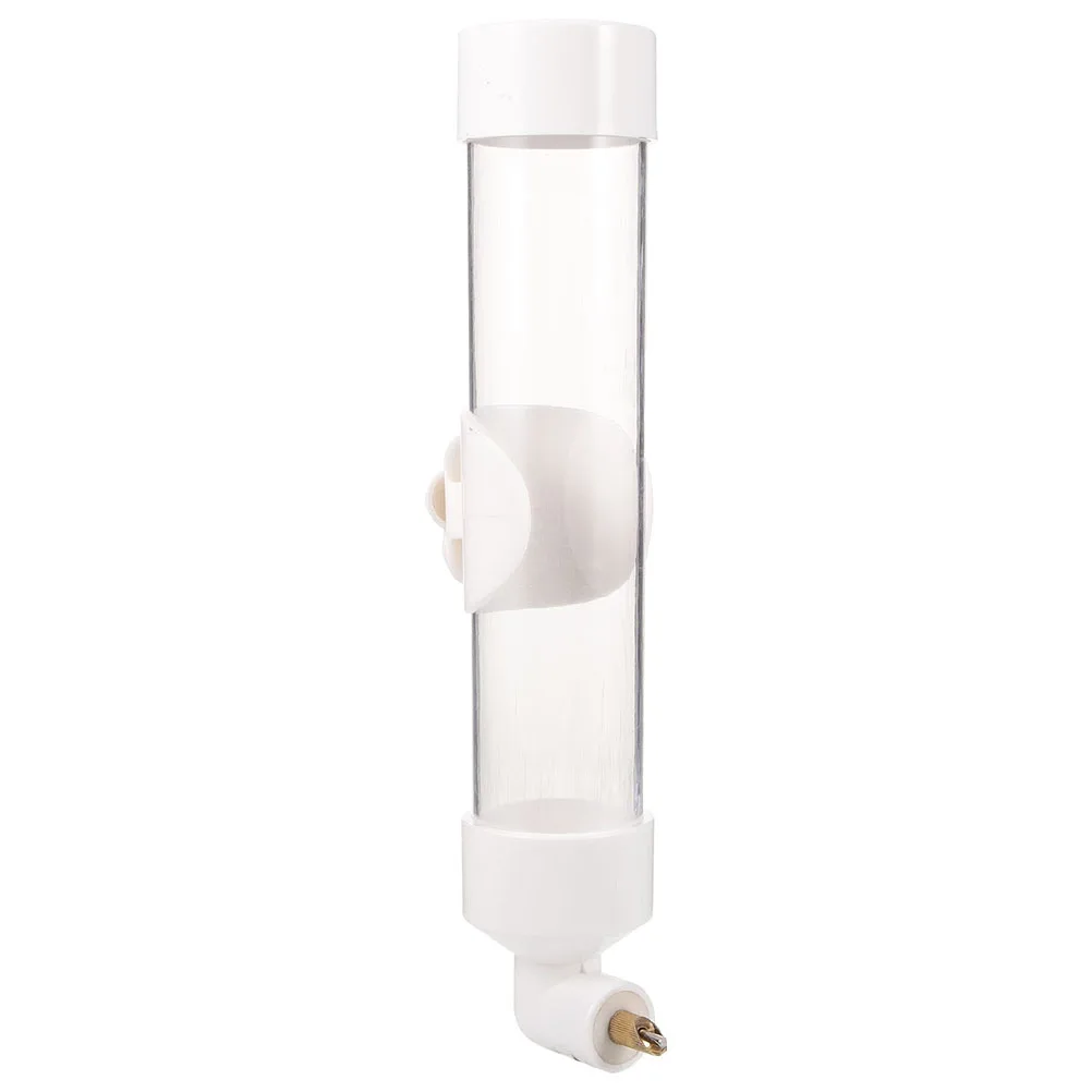

Bird Water Dispenser 300ml White Small Cage Accessory for Parrot Quail Pigeon Thrush Automatic Pet Feeding Supplies