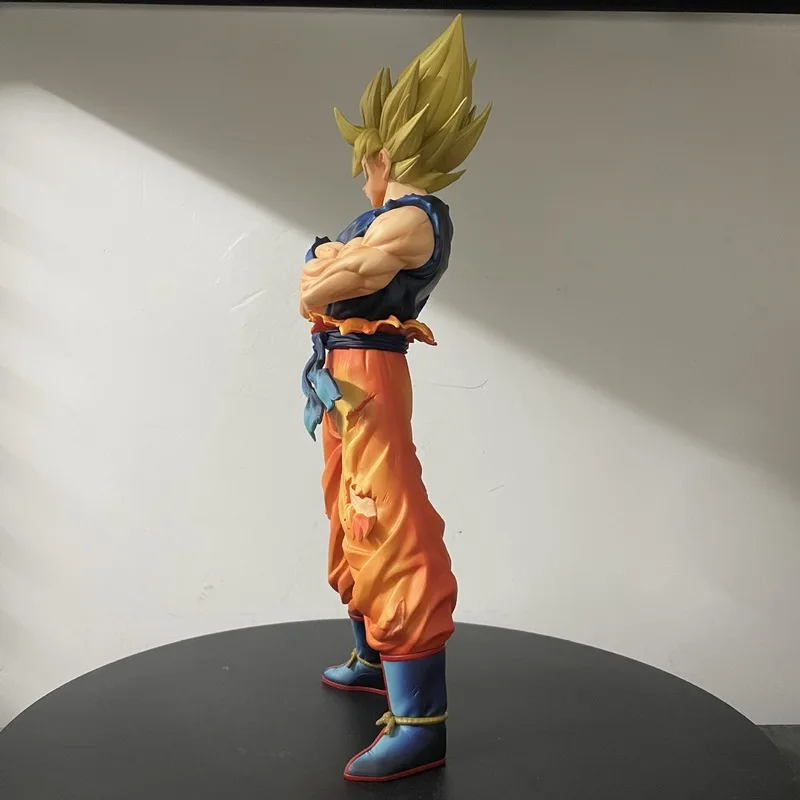 ฟิกเกอร์อนิเมะ ดราก้อนบอล Z ซุนโกคู ขนาด 32 ซม. DBZ SSJ ฟิกเกอร์ JY ซูเปอร์ไซย่า โมเดลสะสม ตุ๊กตา GK ของตกแต่ง