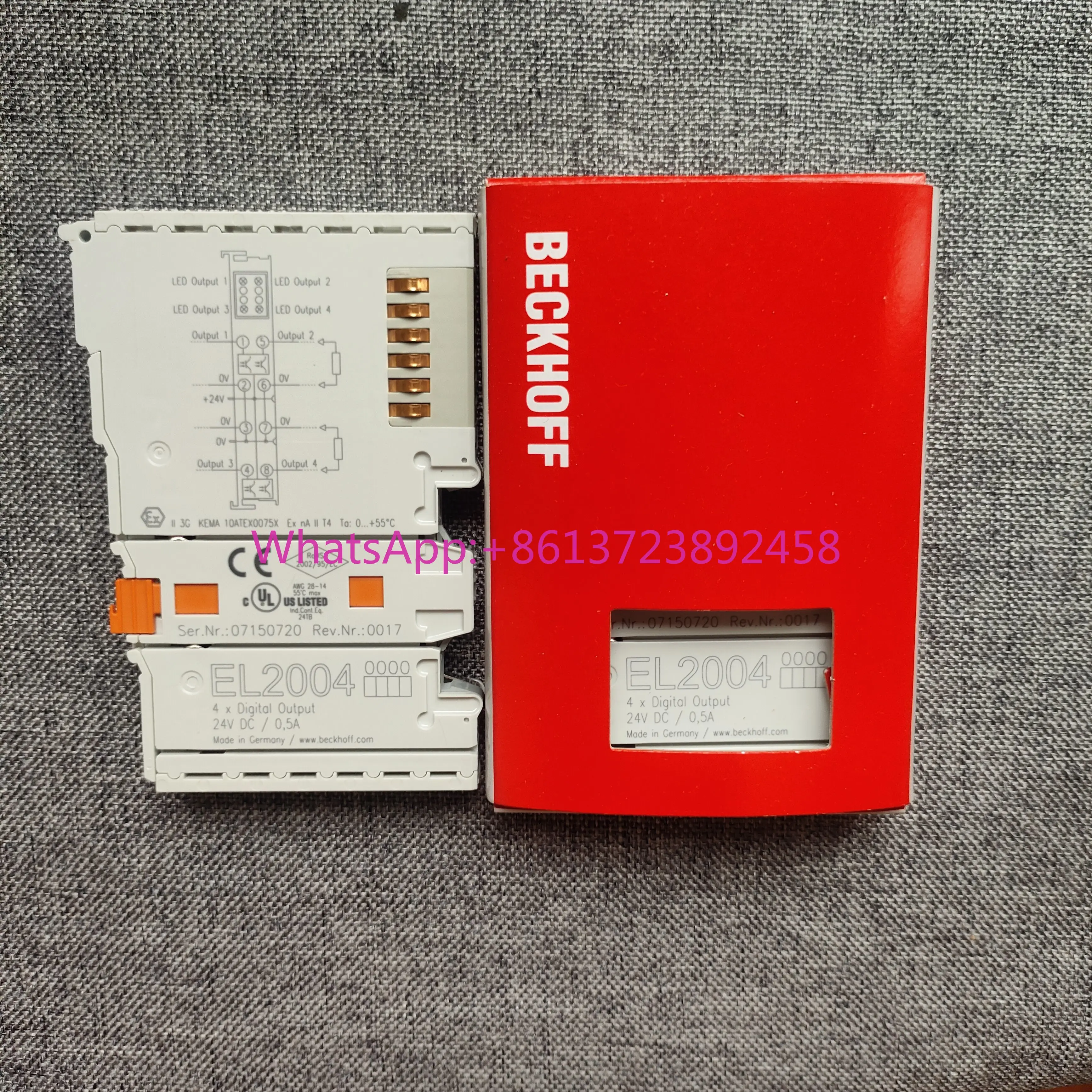 

Beckhoff original genuine module * EL2004 EL1004 EL1002 EL2002 EL1008