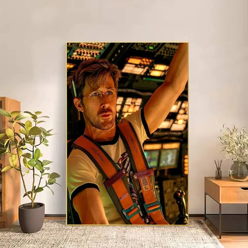 P-Project Hail Mary Ryan Gosling Poster Versatile HD Waterproof Wall Art Self-Adhesive Decor for Any Space Ideal Gift