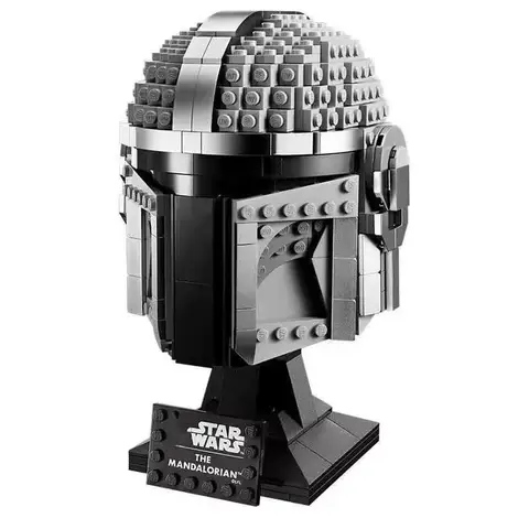 Stormtrooper Darth Vader huvud byggstenar kapten Rex hjälm rymdkrig montering 3D-modell mini tegelsten leksak till julklapp 7 best sales Lego Star Wars klonsoldatarmén - №3