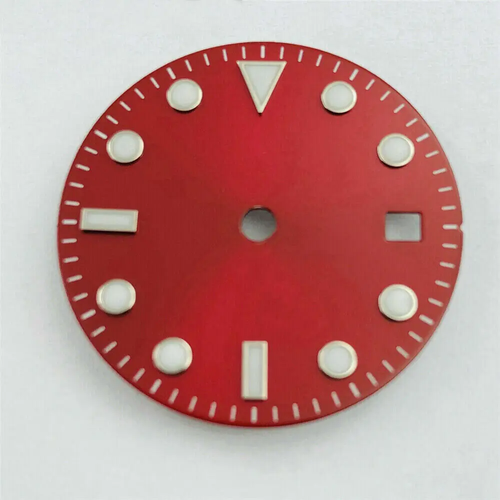 28,5 mm Sunburst-Zifferblatt, passend für NH35A ETA 2824 Miyota8215 821A DG2813 PT5000