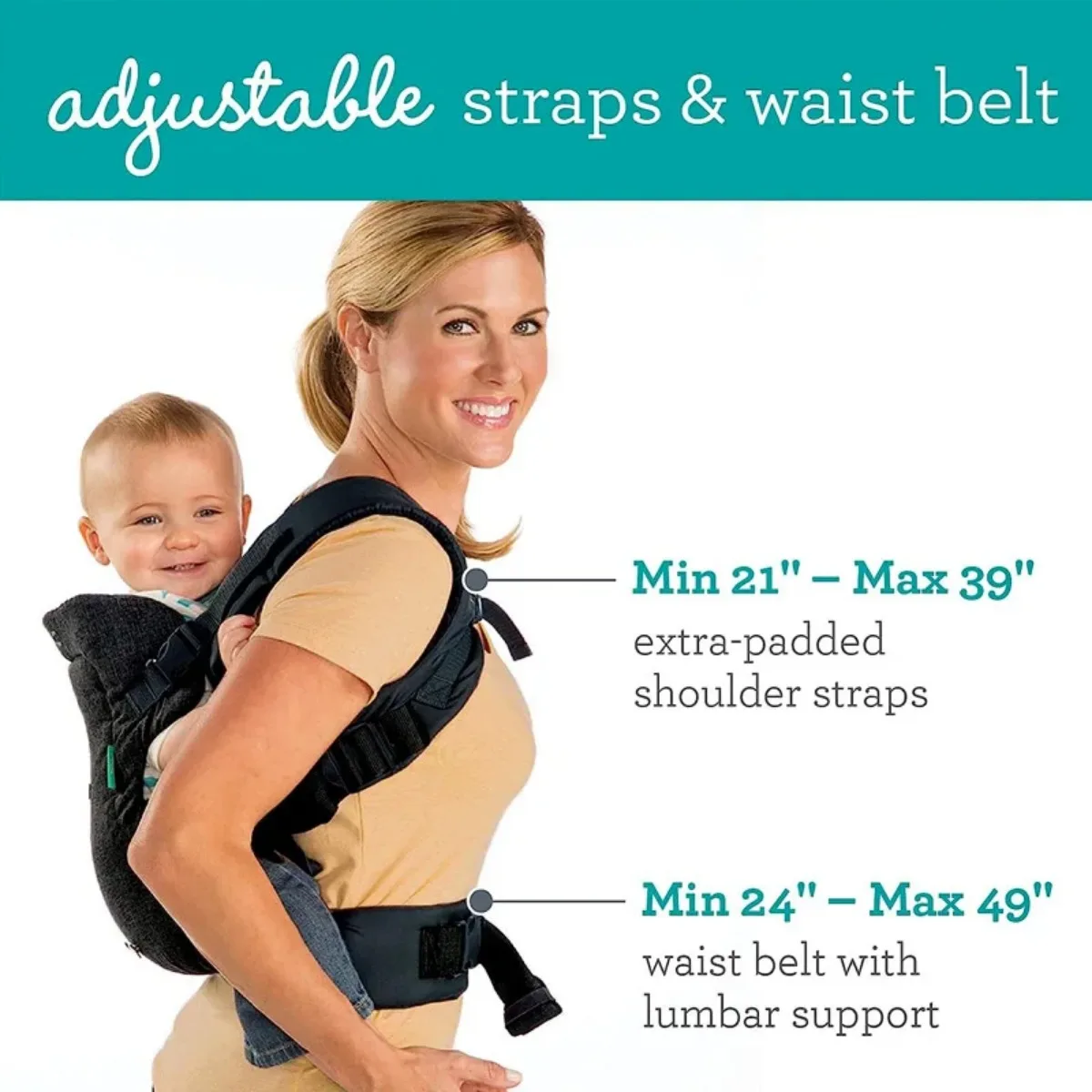 4 in 1 Multifunctional Baby Carrier Strap Baby Sling Wrap Babies Kangaroo Bag Backpack Infant Waist Stool Bebe Accesorios Travel image 2