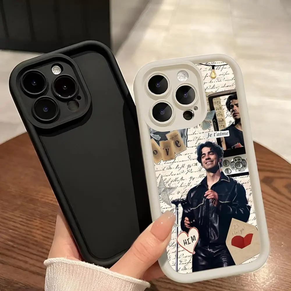 

Чехол для телефона Jona Brothers MINISO с лестницей для глаз для Iphone 11, 12, 13, 14, 15, 16 Pro PLUS PRO MAX