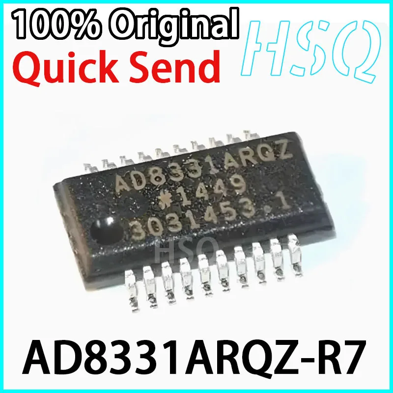 1PCS Brand New Original AD8331ARQZ-R7 Packaged QSOP-20 4.5V~5.5V RF Low-noise Amplifier