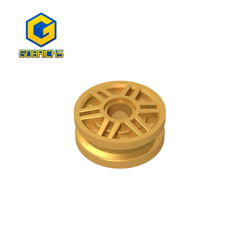 Gobricks GDS-1160 1-10PCS Wheel Hub 18X7mm Bricks Compatible With Children's DIY Educational Building Blocks Technical