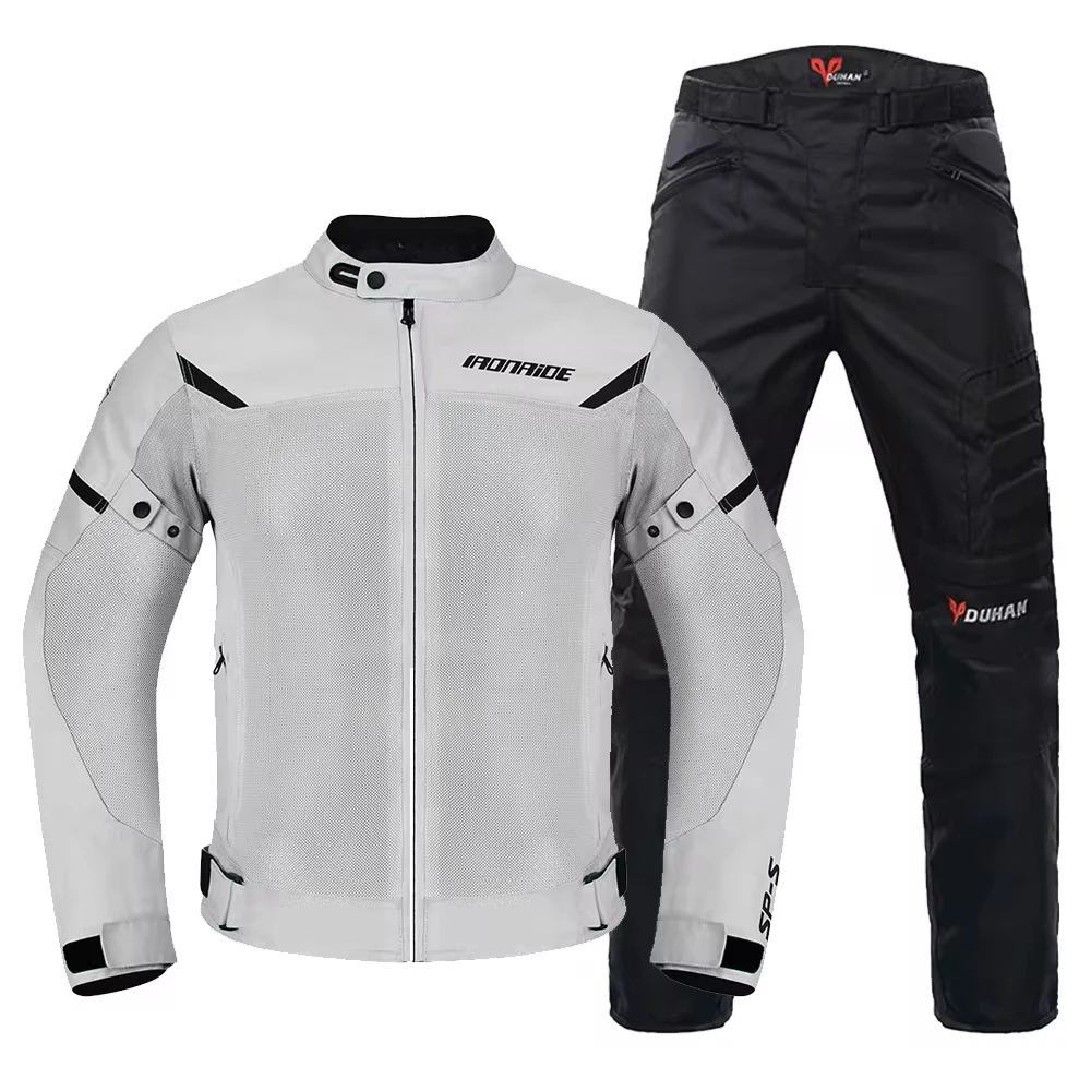 Motorcycle Jacket Cycling jacket Men's Summer Breathable Mesh ReflectiveMotorcycle Jacket Wear ResistantMotocrossRacing Clothing