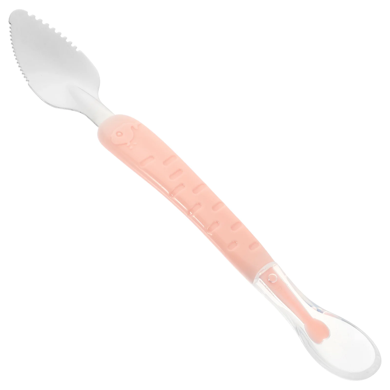 Double Ended Scraper Fruit Puree Baby Supplies Spoon Food Feeding Spoons for Babies