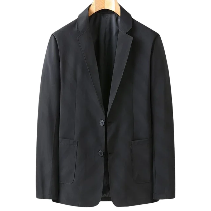 Boutique 7XL Plus Size Blazer Italian Style Elegant Fashion Casual Simple Business Elite Work Party Slim Gentleman Blazer