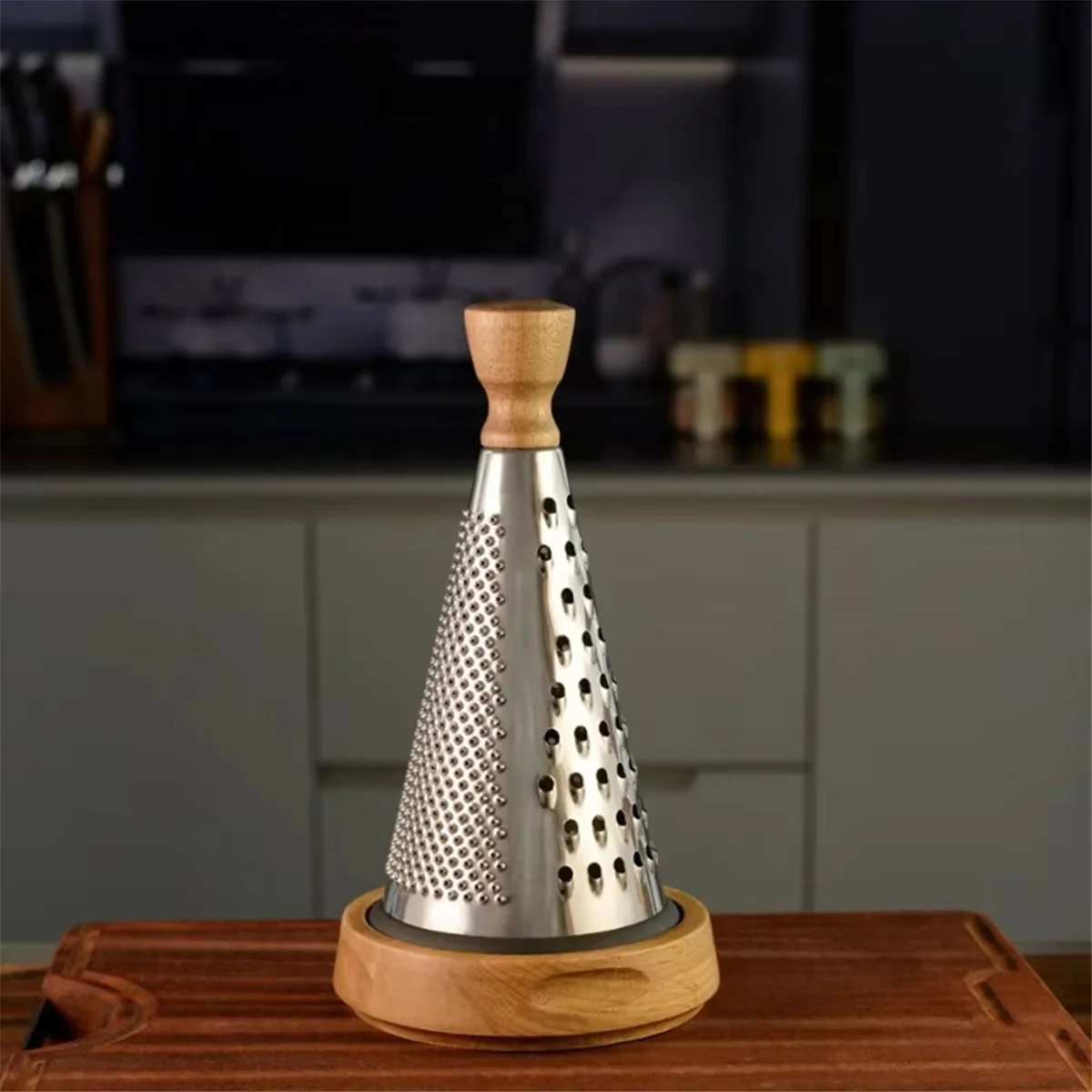 مجموعة مبشرة المطبخ متعددة الوظائف HHTL - قطاعة الجبن الدوارة، قطاعة الخضراوات، أدوات المطبخ اليدوية للاستخدام المنزلي