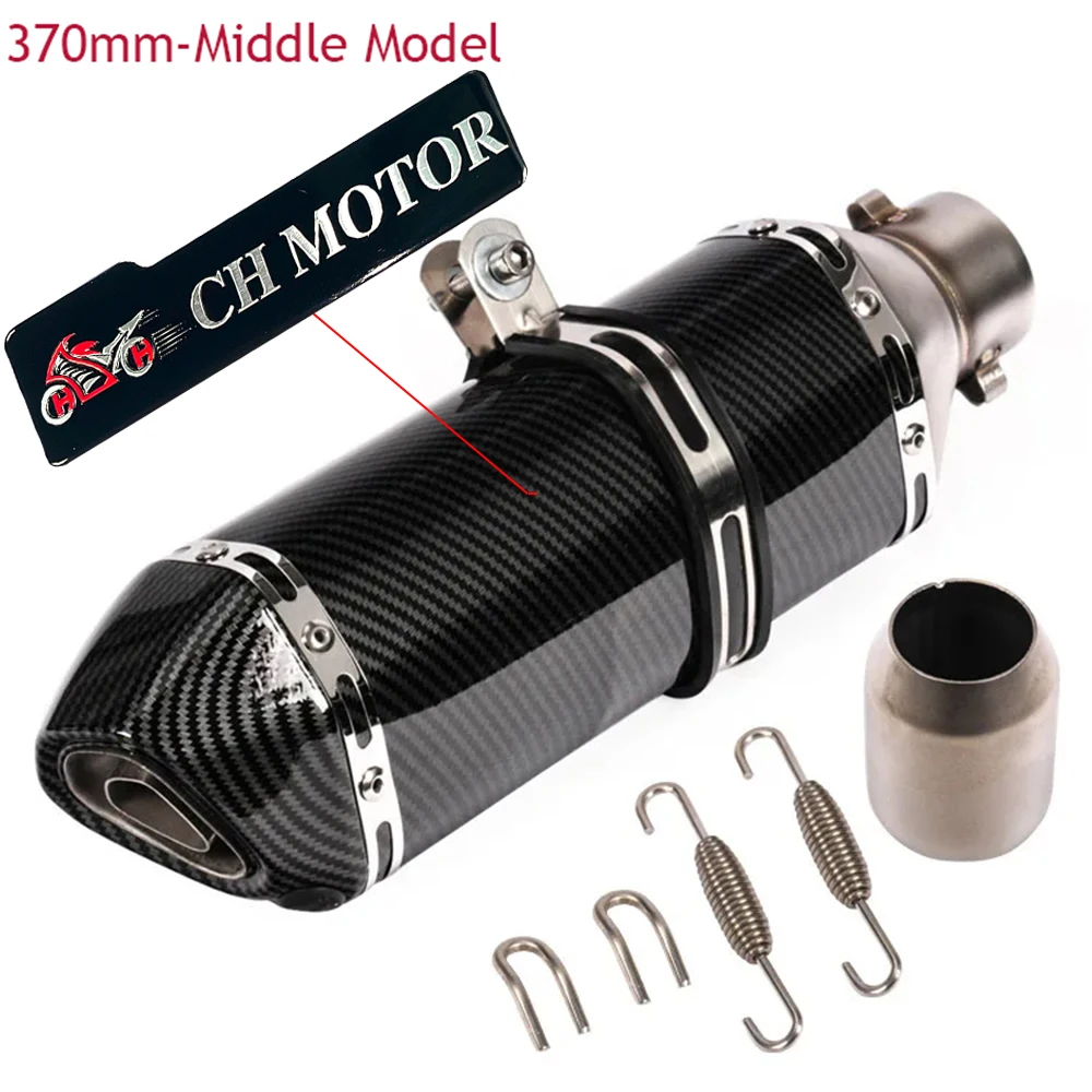 51mm Escape Moto Tube Motorcycle Exhaust Muffler image 4