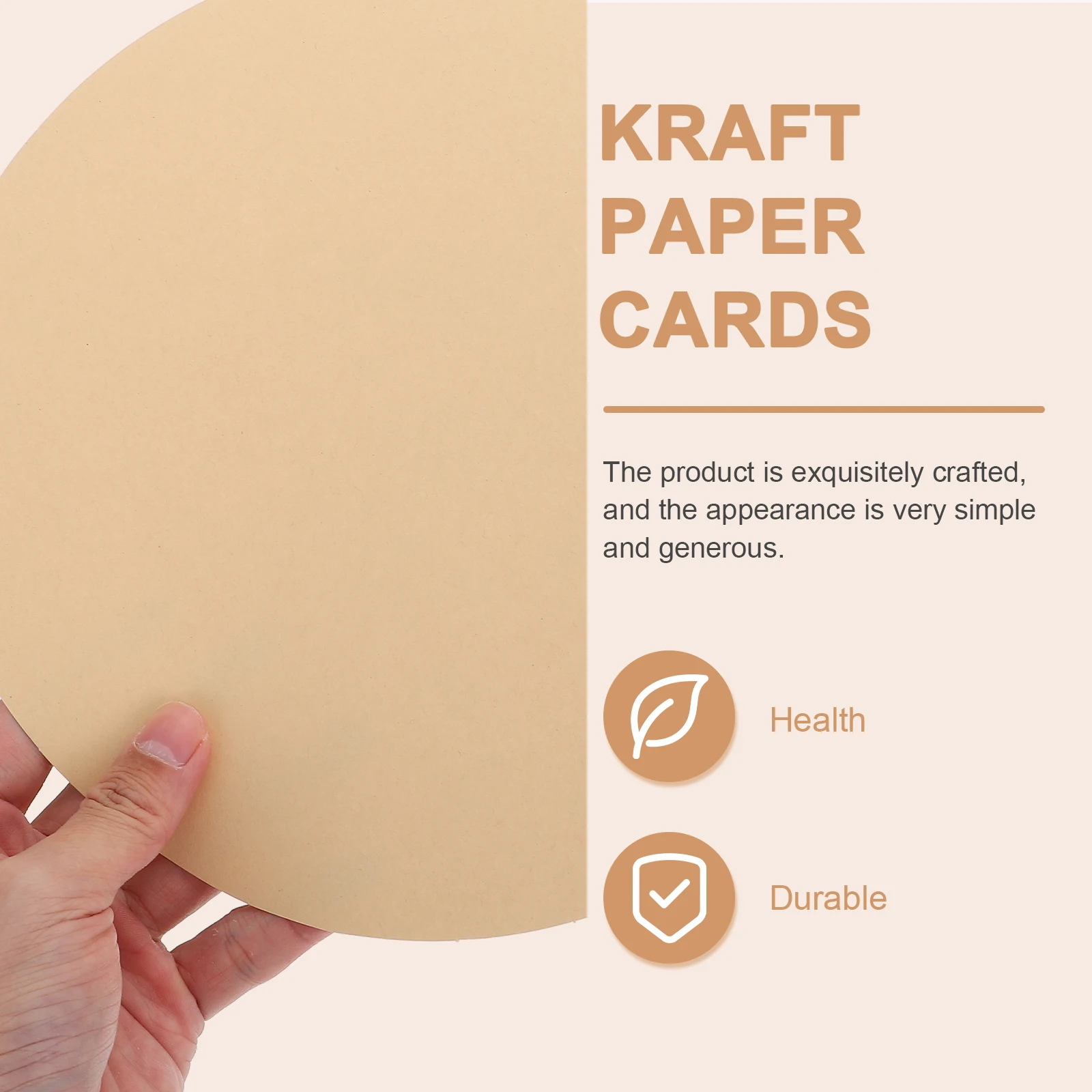 

Art Sketch Paper Craft DIY Hand Cardstocks Round Painting Cardboard Kraft Premium Smooth Lightweight Thick Edge