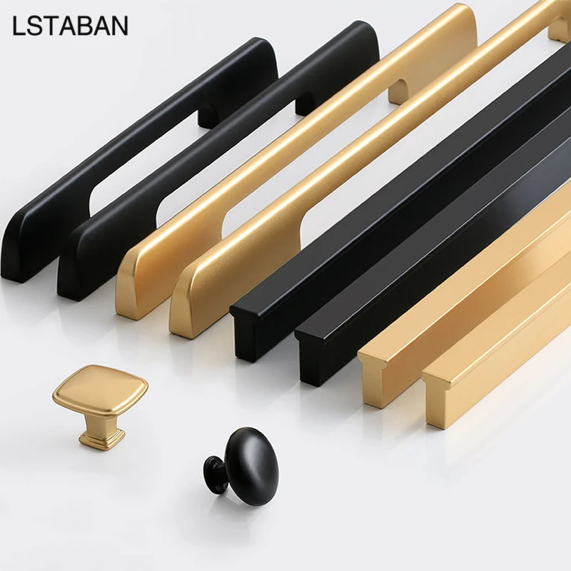 Матовые черные ручки для мебели золотые кухонные шкафы ручки для шкафов и ящиков ручки для шкафов ручки для ящиков