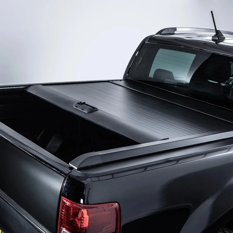 Factory Direct Long Warranty Dust And Water Proof Aluminum Bed Hard Folding Roll Up Tonneau Cover