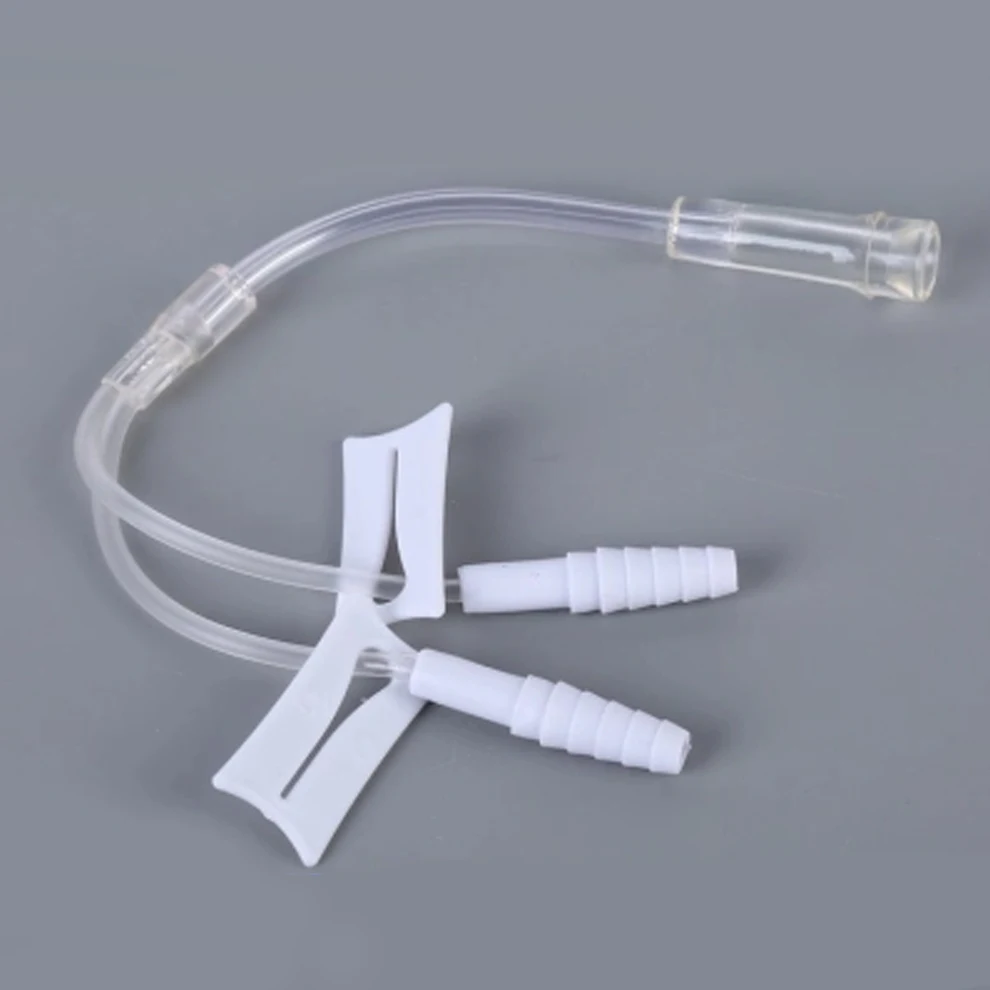 Oxygen Three-way Nasal Cannula Tee Connector Oxygen Concentrator Accessories Inhale External Oxygen Tube Connector