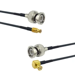 New BNC Male Switch MCX Plug Straight/ Right Angle Pigtail Cable RG174  Wholesale  For Wifi Card
