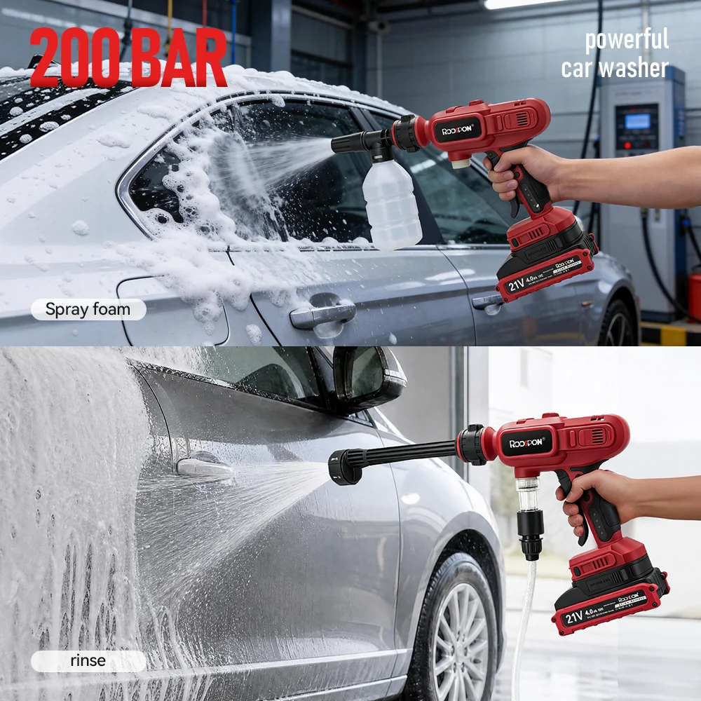 6'sı 1 Arada Yüksek Basınçlı A - Foam Cannon Car Wash incelemesi ve fiyatı