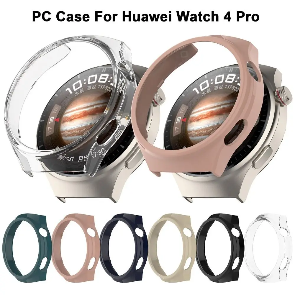 New Bumper PC Cover Hard Shell Watch Case Accessories Smart Protective Frame for Huawei Watch 4 Pro