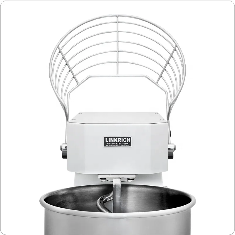 New 50L Dough Mixer Machine with 220V Motor and Stepless Speed for Bakery Restaurant Food Shop Flour Preparation